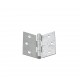 GALVANIZED FLAT STEEL HINGE 40x40 ITALY
